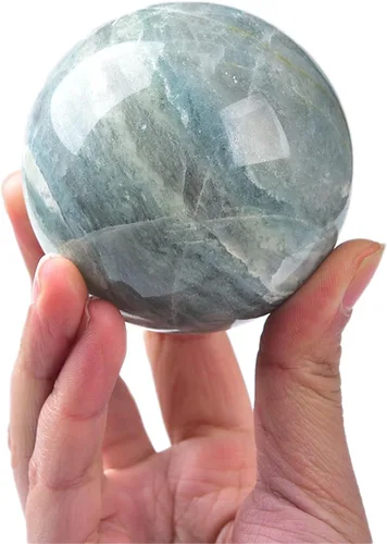 Miniatura 25 de JIC Gem Esfera de cristal de cuarzo Pietersite, bola de cristal decorativa azules y marrones dorados para meditación, decoraciones de mesa
