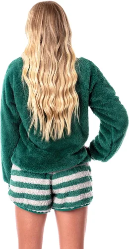 Miniatura 2 de Harry Potter - Conjunto de pijama para mujer, suéter y pantalones cortos, para todas las casas