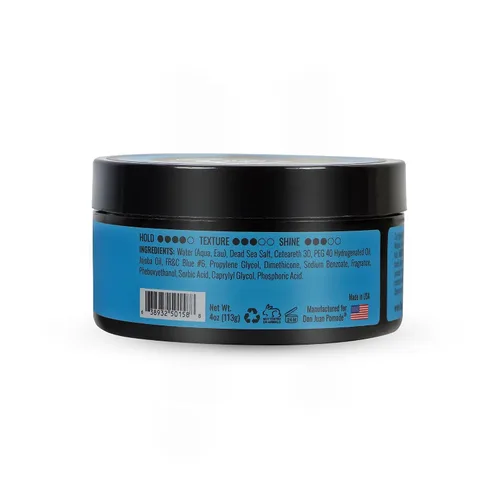 Miniatura 4 de Don Juan Hybrido Pomade A base de agua Fijación fuerte Alto brillo Extractos de plantas naturales y minerales oceánicos Aroma de brisa