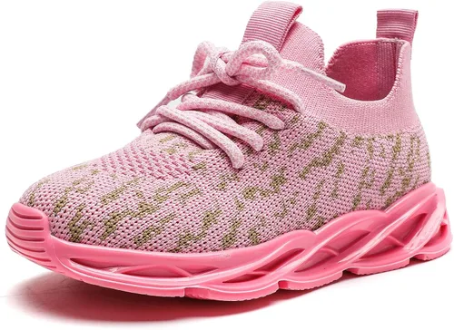 DADAWEN Tenis deportivos para niños y niñas, ligeros, transpirables, para correr, para niños pequeños, niños grandes