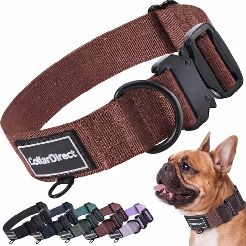 Miniatura 23 de CollarDirect - Collar de seguridad reflejante para perro, con hebilla ajustable de nailon, para perros pequeños, medianos, grandes, en color rosa