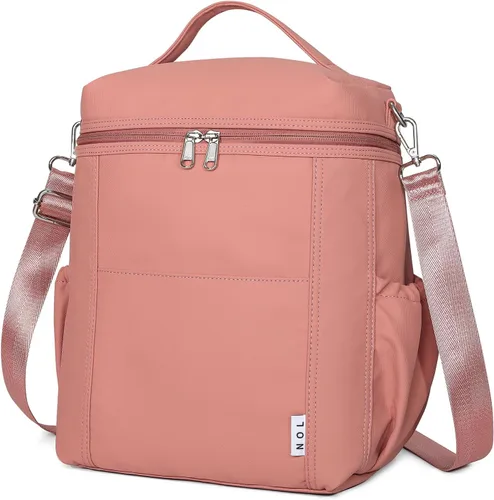 Miniatura 31 de NOL Natural Organic Lifestyle - Loncheras aisladas para mujer, bolsa enfriadora, ligera, de nailon, impermeable, para el trabajo