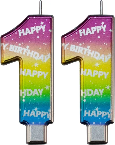 Miniatura 14 de DERVENTA Velas de cumpleaños con números grandes, 3D, color rosa, 3.7 pulgadas, decoración para tartas de fiesta, 1 pieza (número 3 rosa)