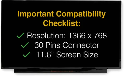 Miniatura 3 de Reemplazo de pantalla para Lenovo Chromebook 100E HD 1366x768 Pantalla LED LCD mate Replacement
