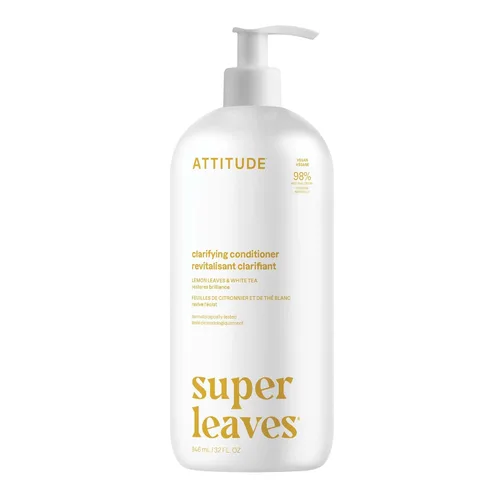 Miniatura 10 de ATTITUDE Acondicionador para cabello extra suave, alivia el cuero cabelludo seco, ingredientes derivados naturalmente, desenredante vegano, probado