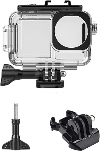 Miniatura 2 de Funda impermeable para DJI Osmo Action 4/Osmo Action 3 Cámara, 40M/131FT Submarino Buceo Carcasa protectora con soporte Carcasa impermeable Kit