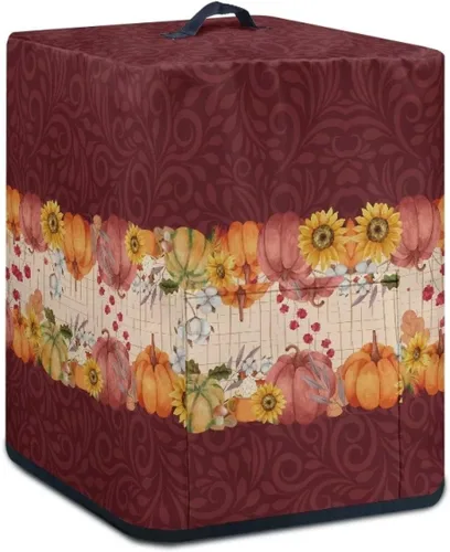 Miniatura 10 de ZOUTAIRONG Funda para freidora de aire de girasol de otoño para el hogar, accesorios de decoración de cocina, fundas para electrodomésticos pequeños
