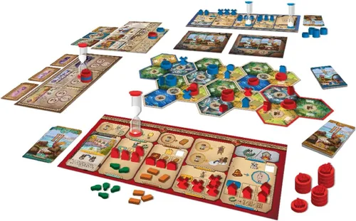 Miniatura 3 de Juego de mesa Time of Empires Juego de estrategia de civilización en tiempo real Juego de colocación de trabajadores impulsado por aplicaciones