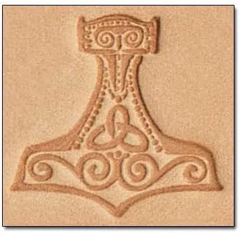 Miniatura 11 de Tandy Leather Craftool - Sello de anclaje 3D – Diseño detallado de ancla náutica en cuero curtido vegetal – Herramienta de artesanía de cuero fiable