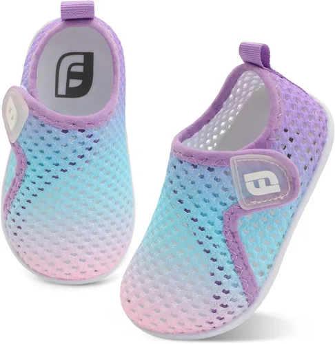 Miniatura 28 de JOINFREE Zapatos de agua para bebés y niños pequeños, sandalias para niños y niñas, zapatillas transpirables para caminar y correr