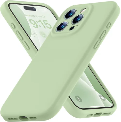 Miniatura 56 de Funda compatible con iPhone 13 de 6.1 pulgadas, de silicona líquida premium [forro de microfibra suave antiarañazos], goma de gel, protección Uva