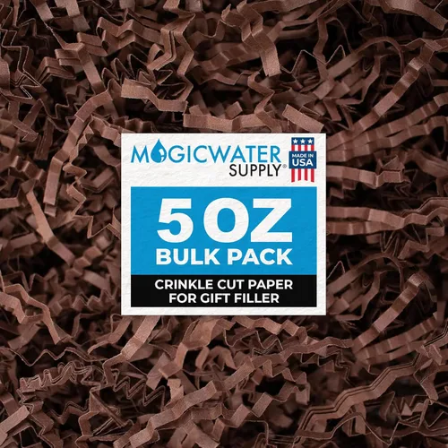 Miniatura 52 de MagicWater Papel de Corte Ondulado para Cestas de Regalo - 10 LB - Verde Militar - Perfecto para Relleno de Papel Triturado, Relleno de Cestas