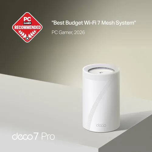 Miniatura 2 de TP-Link Deco 7 Pro BE63 Tri-Band WiFi 7 BE10000 Sistema de malla para todo el hogar - 6-Stream 10 Gbps, 4 puertos de 2.5G con cable de retroceso, 4