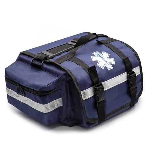 Miniatura 9 de Primacare KB-RO74-BK Bolsa de trauma de primera respuesta, 17 x 9 x 7 pulgadas, negro, organizador de suministros médicos EMT/EMS con separadores