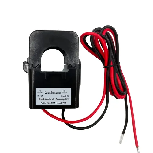 Transformador del sensor de corriente de CA, sensor de bobina del transformador de corriente de la base para el metro de energía de 100A Amp