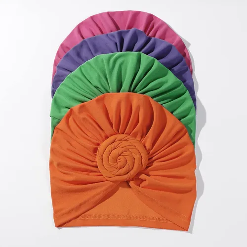 Miniatura 7 de Stretch Turban Hats for Women - African Knot Headwraps Soft Pre Tied Bonnet Hair wrap Pretied for Black Women