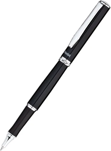 Miniatura 3 de Juego de bolígrafo y lápiz de la marca Pentel en caja de regalo. Punta del bolígrafo de 0.02" y punta del lápiz de 0.03" , Negro