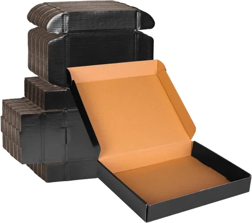 Miniatura 16 de Cajas de cartón corrugado marrones de 11x8x2, paquete de 30, cajas de envío para pequeñas empresas, cajas de correo, cajas de embalaje para correo