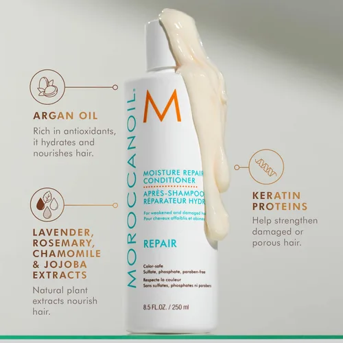 Miniatura 4 de Moroccanoil Moisture Repair Shampoo and Conditioner Bundle