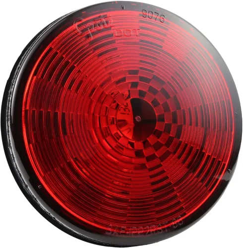 Miniatura 6 de Grote 54672 Luces LED Ovaladas de 6" de Parada/Cola/Giro con Luces de Reversa Integradas - Terminación de Pin Macho Rojo
