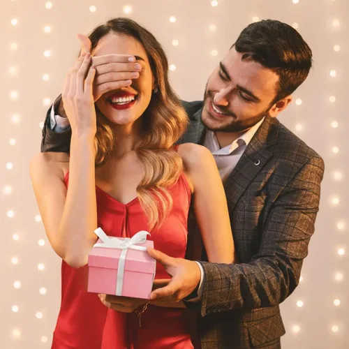 Miniatura 3 de Cajas de regalo anidadas de lujo, color rosa con tapas, paquete de 4, cinta pequeña de 17 pies para dama de honor, San Valentín, día de la madre