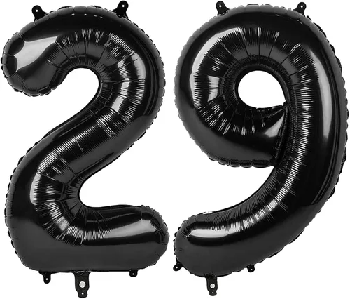 Miniatura 412 de Globo de cumpleaños número 4 dorado de 40 pulgadas, globos gigantes del número cuatro 14 24 34 40 44 2024, globos grandes de lámina de mylar para Oro