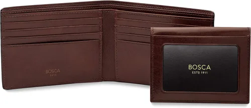Miniatura 5 de Bosca Cartera de piel de crédito para hombre con pasaporte de identificación