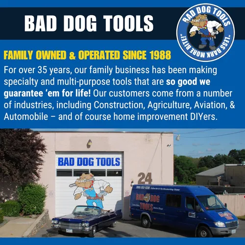 Miniatura 8 de Bad Dog Tools 4.5” Disco de brida Deux (HDII) de diamante para molienda *a ras*, lijado y corte. Uso en hierro, acero, latón, azulejo, piedra