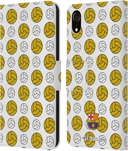 Miniatura 46 de Head Case Designs Funda de piel con licencia oficial del FC Barcelona Ball Pattern Campions compatible con Apple iPhone 11