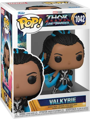 Funko Pop Marvel Thor: Love and Thunder - Valkyrie - Figura de vinilo coleccionable - Idea de regalo - Producto oficial - Juguetes para niños y