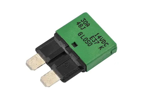 Miniatura 34 de GLOSO Disyuntores ATC/ATO de perfil bajo con reinicio automático E37 (T1) (30A - 3 unidades)