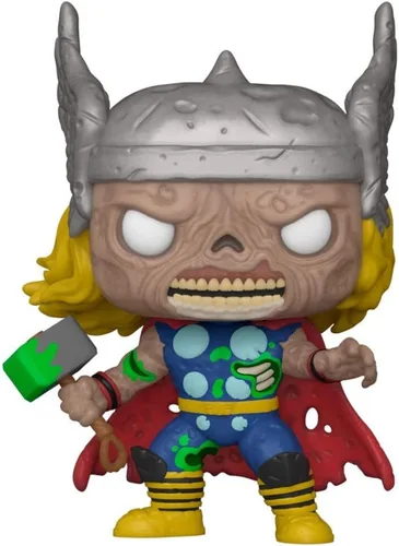 Miniatura 3 de POP Funko Marvel Zombies #787 - Thor Zombie - Figura de edición especial que brilla en la oscuridad 55646 - Figura de Marvel Funko