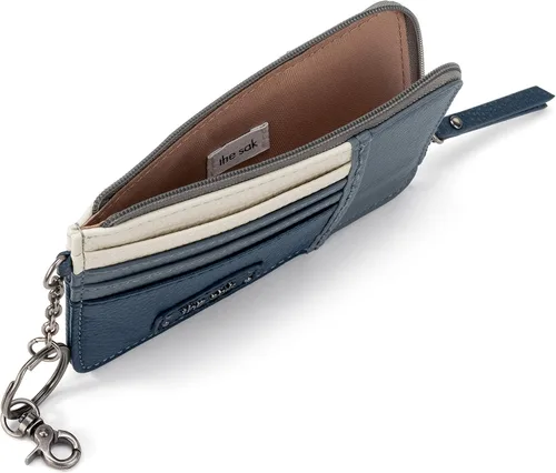 Miniatura 3 de The Sak Cartera Iris en piel, tarjetero elevado con llavero