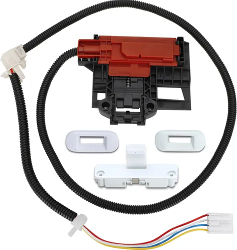 UPGRADED W10404050 W10238287 Conjunto de interruptor de cierre de tapa de lavadora con W10240513 Compatible con Whirlpool, Maytag, Kenmore Lavadora