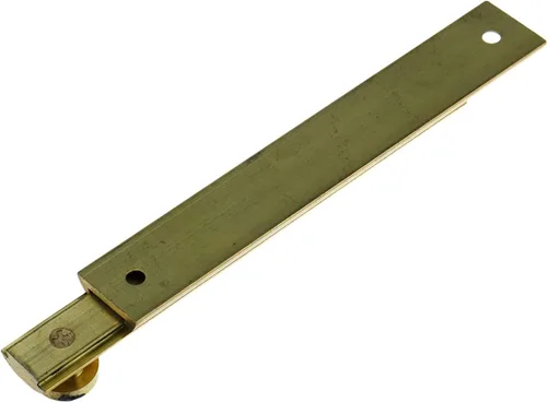 Miniatura 4 de Perno de superficie de latón macizo dorado de 4 pulgadas con tornillos