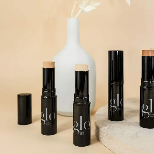 Miniatura 5 de Glo Skin Beauty Base mineral HD en barra – Corrector de maquillaje infundido con ácido hialurónico – Cobertura construible, contorno e iluminador
