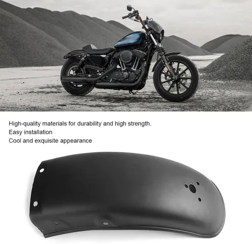 Miniatura 3 de Guardabarros para neumáticos traseros de motocicleta, guardabarros de metal para VN800, todos los modelos, construcción de acero resistente