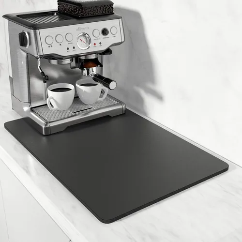 Miniatura 69 de Rnivvi Tapete de secado de platos para encimera de cocina, 16 x 18 pulgadas, bonita almohadilla de secado absorbente resistente al calor con goma