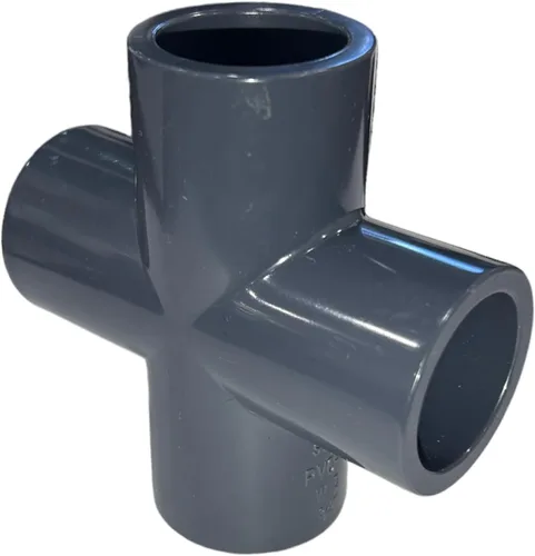 Miniatura 8 de ERA, Schedule 80 PVC, Cross Fitting, Serie 820, Conexión de enchufe (1/2")