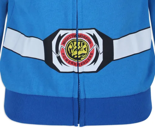Miniatura 6 de Hasbro Power Rangers - Sudadera con capucha con cremallera para niños pequeños, azulrojo