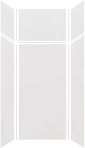 Miniatura 62 de Transolid EWKX483696-41 Expressions - Kit de pared de ducha de 6 paneles con extensión, 36 pulgadas de largo x 48 pulgadas de ancho x 96 pulgadas