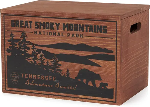 Miniatura 11 de Better Wood Products Edición Limitada Serie Protege Los Parques Encendedor de Fuego de Leña Natural Fatwood, Caja de Madera de 13 Libras, Caja Acadia
