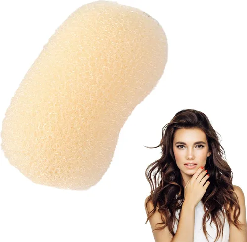 Miniatura 9 de Esponja para aumentar el volumen del cabello, almohadilla de esponja para el cabello con clip BB, práctica esponja para el cabello, fácil de usar