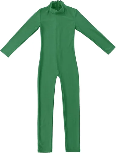 Miniatura 39 de Body de manga larga para niños y niñas, con cuello alto, cuerpo completo, leotardo de gimnasia
