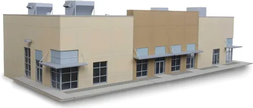Miniatura 2 de Walthers Cornerstone Pequeño Centro de Negocios 933-4132 HO Escala Modelo Ferrocarril - Kit de Estructura