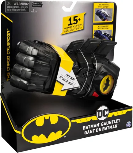 Miniatura 6 de DC Comics Batman Interactive Guantelete con más de 15 frases y sonidos, para niños de 4 años en adelante