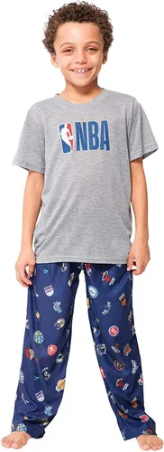 Miniatura 33 de Ultra Game Conjunto de pijama y camiseta oficial de la NBA de 2 piezas para jóvenes Tallas de niño
