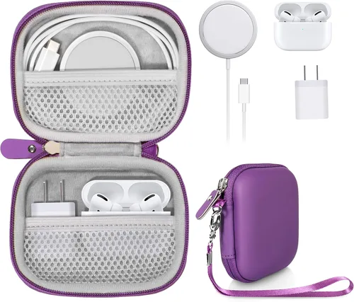 Miniatura 9 de Estuche Todo en Uno para iPhone con Cargador MagSafe y Paquete de Batería, Almacenamiento para Accesorios/Adaptador de Energía/Cable de Carga/Docks