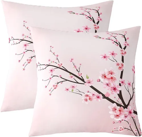 Miniatura 28 de Juego de 2 fundas de almohada de 16 x 16 pulgadas, fundas de almohada de vehículos de construcción suaves para sala de estar, dormitorio, equipos