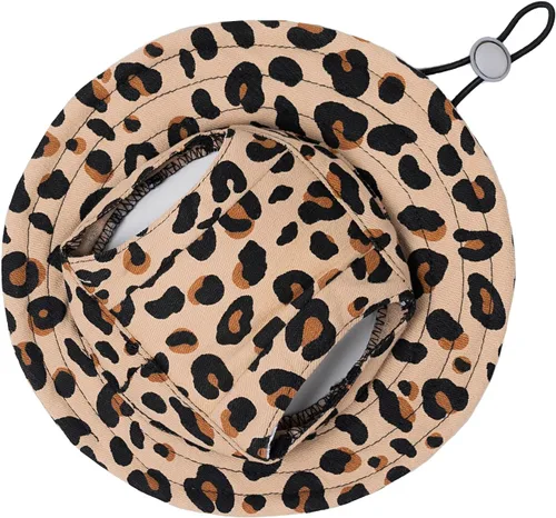 Miniatura 12 de Sombrero para mascotas con agujeros para las orejas, protector solar, gorra de béisbol adecuada para perros pequeños y medianos, sombrero de Rosa